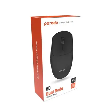 Porodo 6D Dual Mode Wireless Mouse