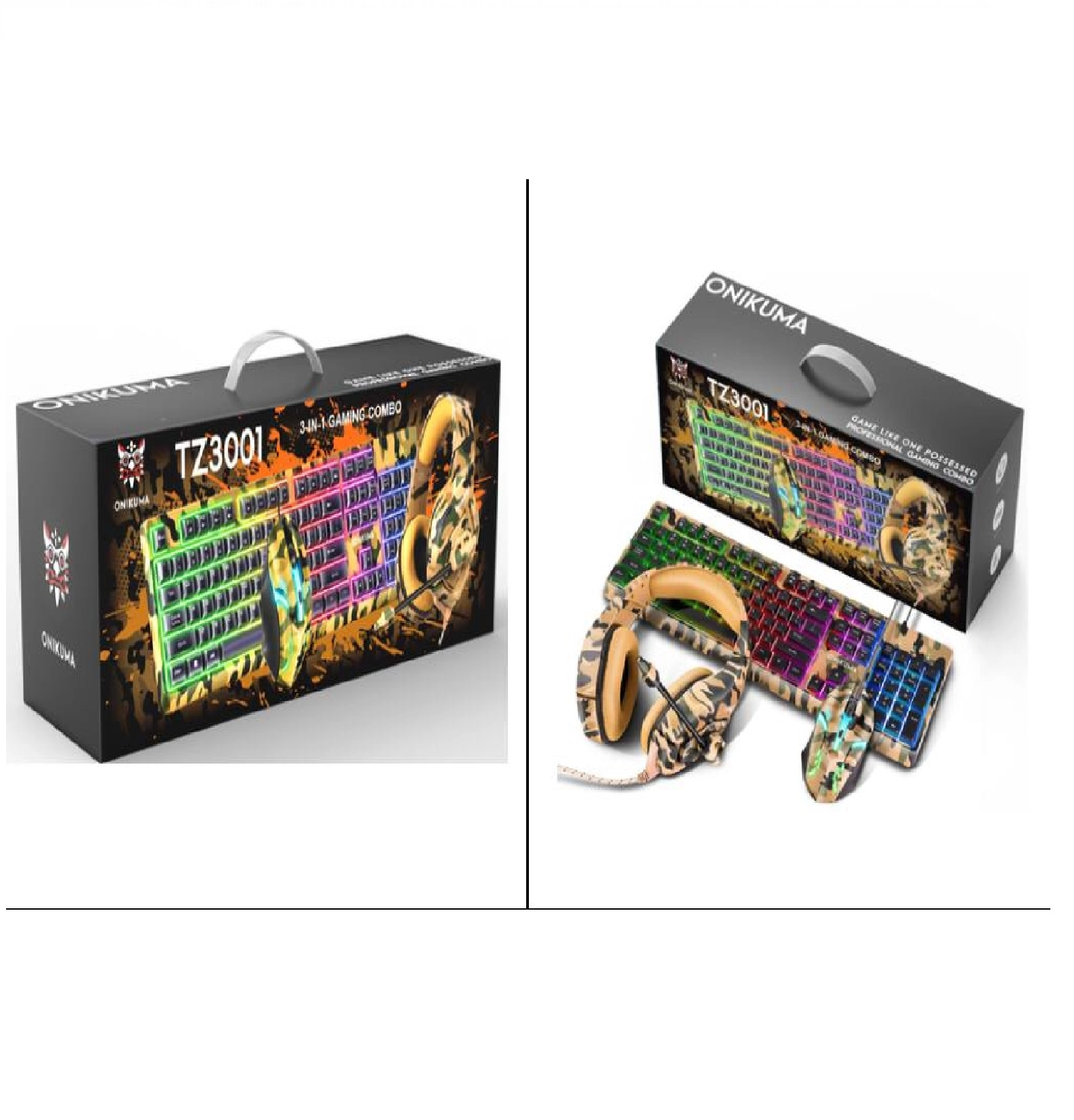 Onikuma TZ3001 3IN1 Gaming Combo