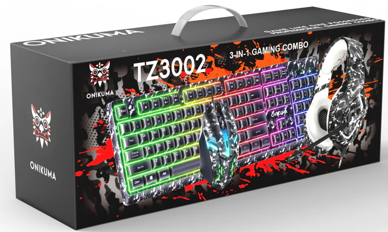 Onikuma TZ3002 3IN1 Gaming Combo