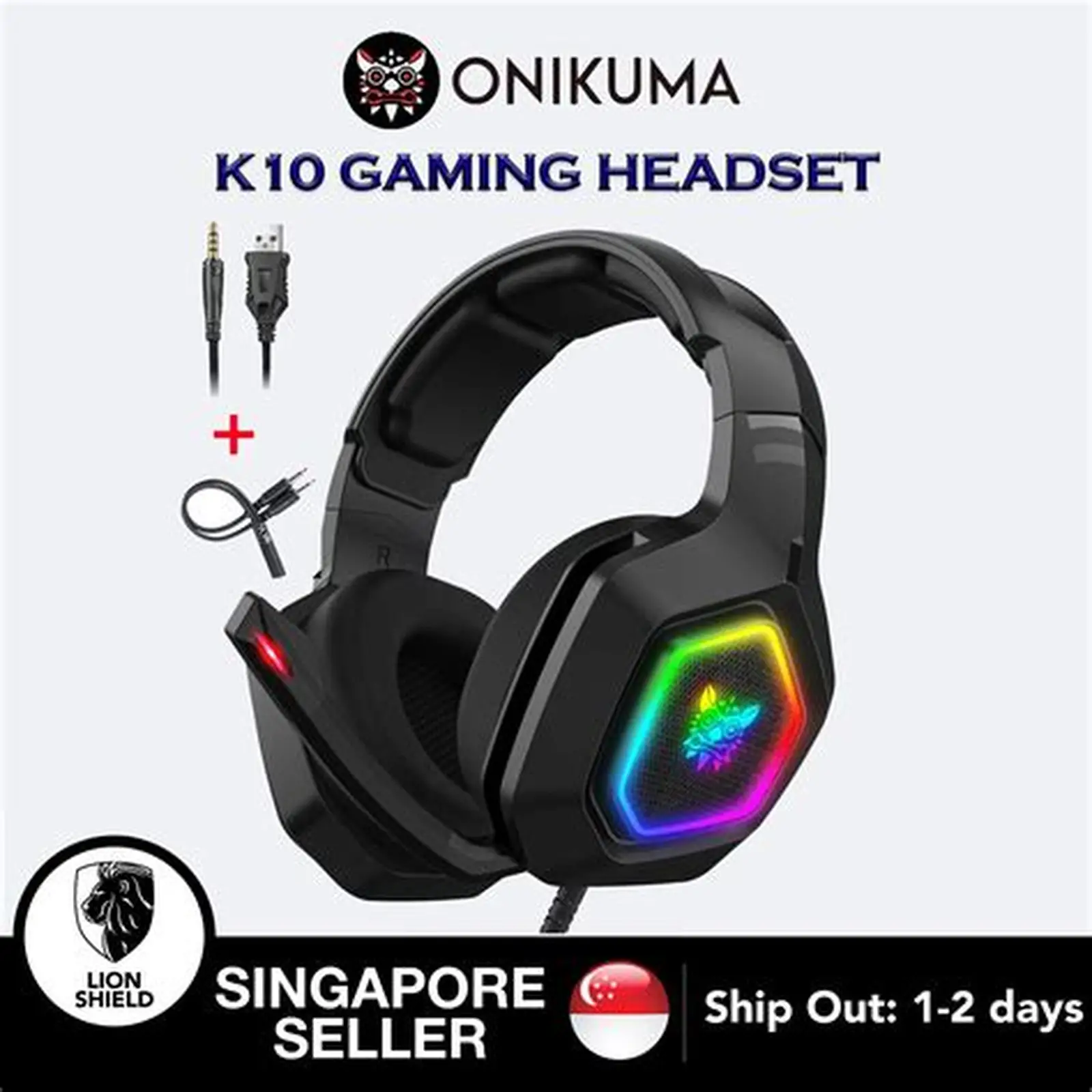 Onikuma K10 Professional Gaming Headset