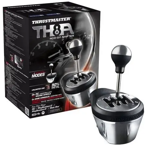 Thrustmaster TH8A ADD on Shifter Unlimited Use 90% Metal