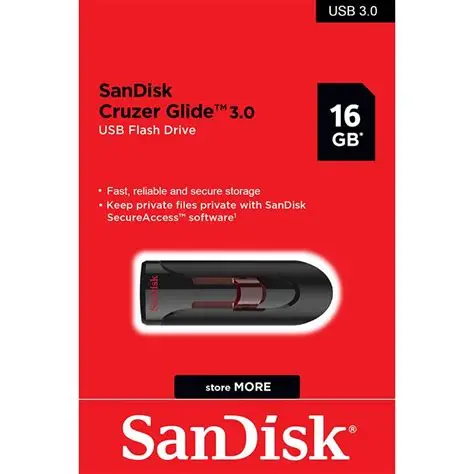 SanDisk Cruzer Glide 3.0 USB Flash Drive 16GB