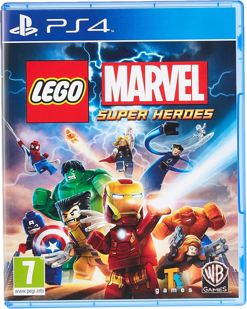 CD PS4 Lego Marvel Super Herdes