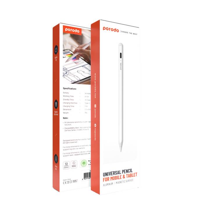 Porodo Universal Pencil For Mobile & Tablet
