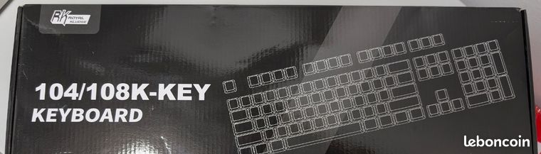 RK Royal Kludge 104/108K-KEY KeyBoard