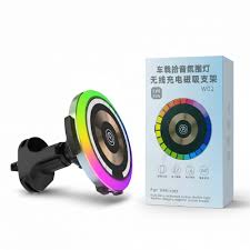 W05 15W Dual Purpose Magnetic Wireless Charger Holder Car