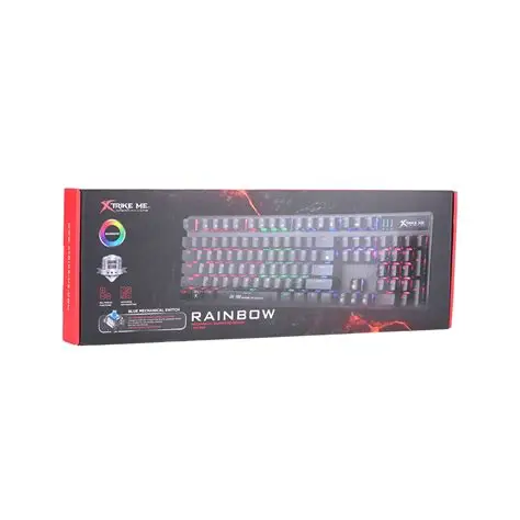 XTrike ME  Rainbow Mechanical Gaming Keboard GK-980