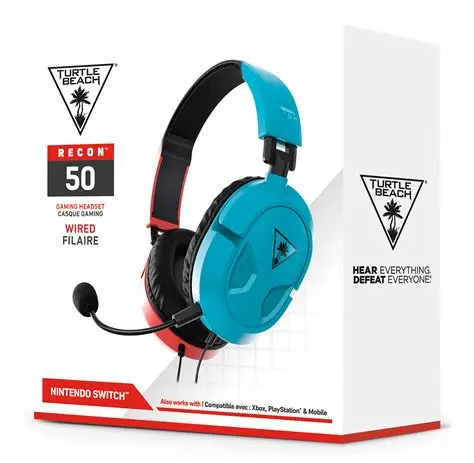 Turtle Beach Nintendo Switch Gaming Headset Recon 50