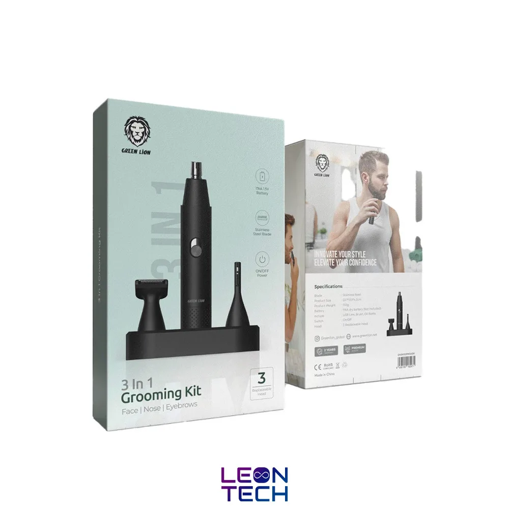 Green Lion 3 IN 1 Grooming Kit