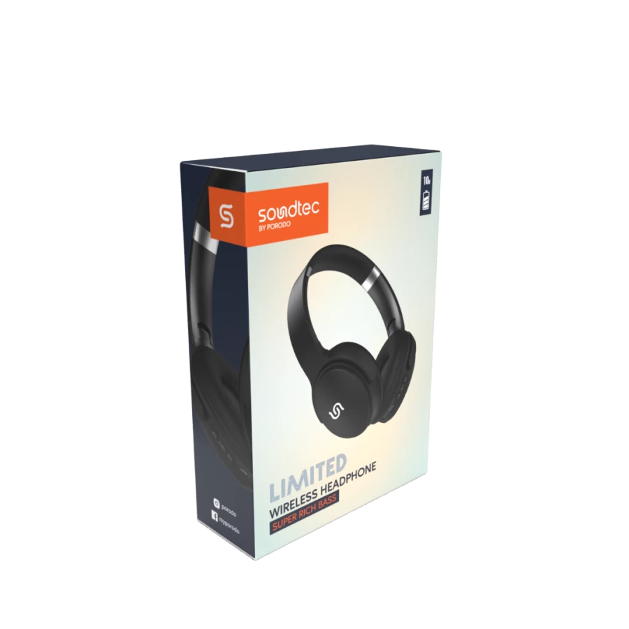 Porodo Soundtec Limited Wireless Headphone Super
