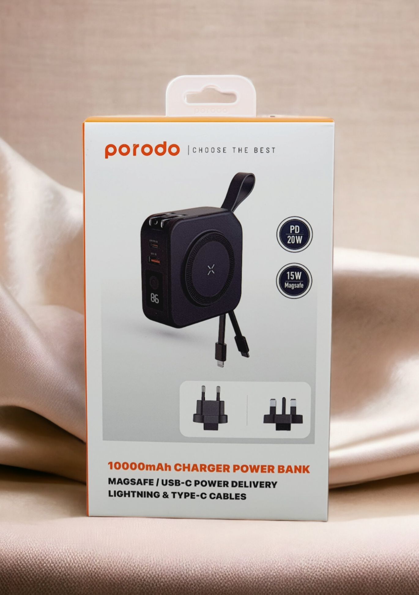 Porodo 10000mAh Charger Power Bank