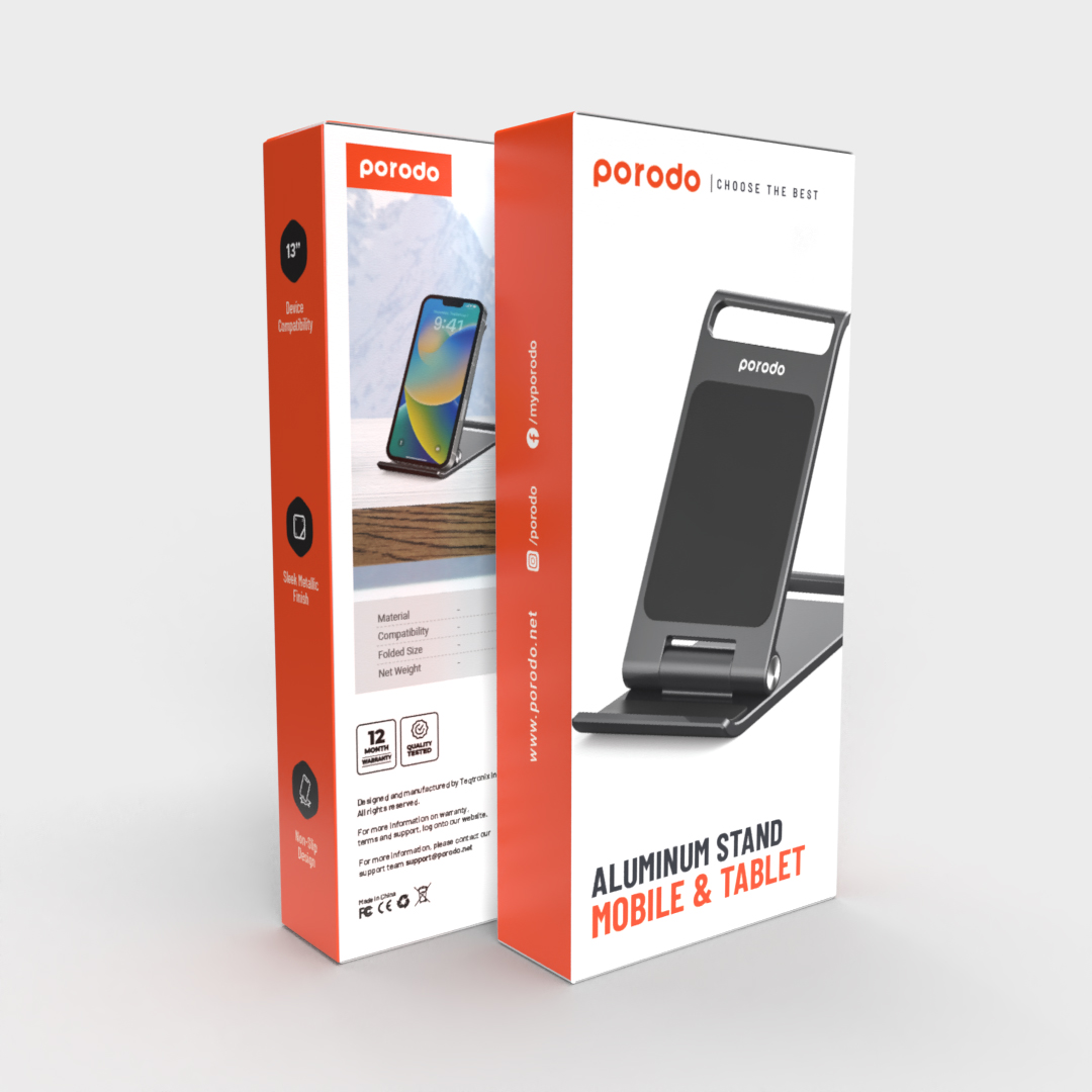 Porodo Aluminum Stand Mobile & Tablet