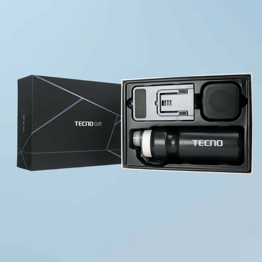 Tecno Gift Bluetooth Headset Gift Box Blue