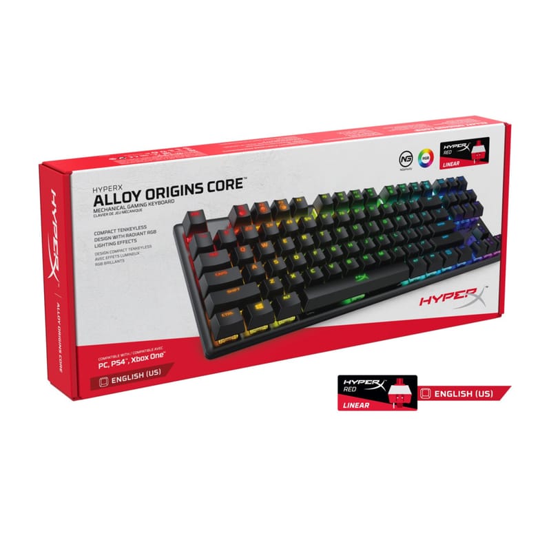 Hyperx Alloy Origins Mechanical Gaming Keyboard PC,PS4,Xbox One