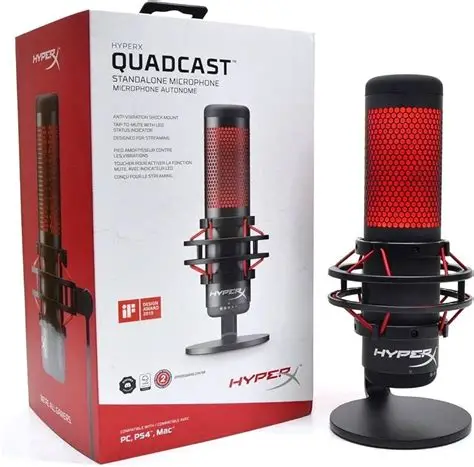 HyperX QuadCast Designed For Streaming