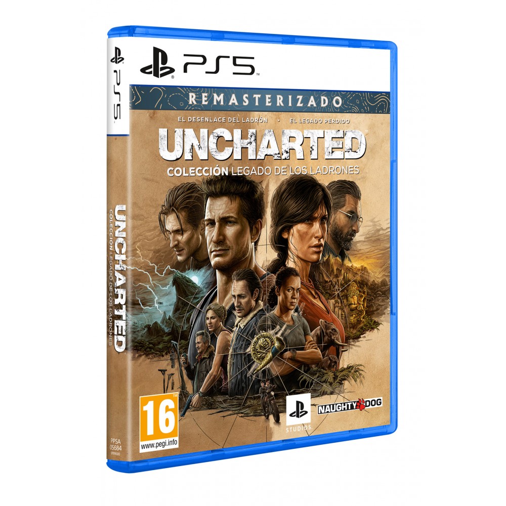 CD PS5 UNCHARTED Legado DE Los LADRONES