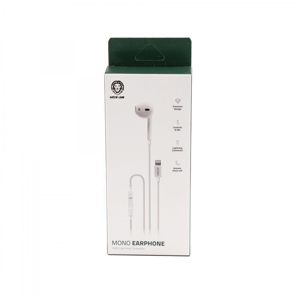 Green Lion MONO earphone Lightning 