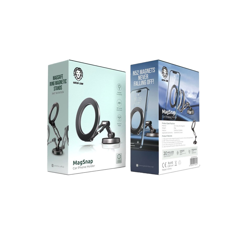 Green Lion Magsnap Car phone Holder