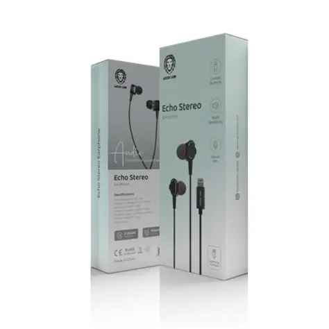 Green Lion Echo Stereo earphone Lightning Connector