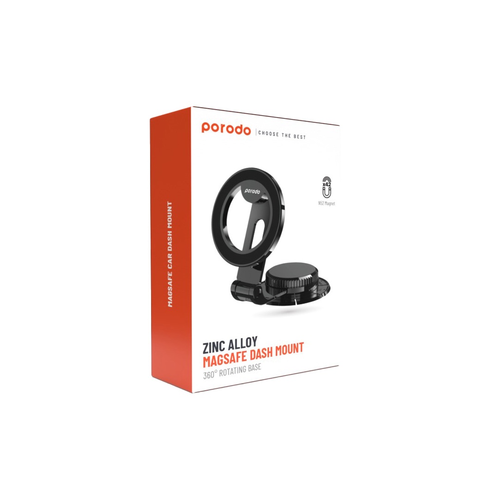 Porodo Zinc Alloy Magsafe Car Mount