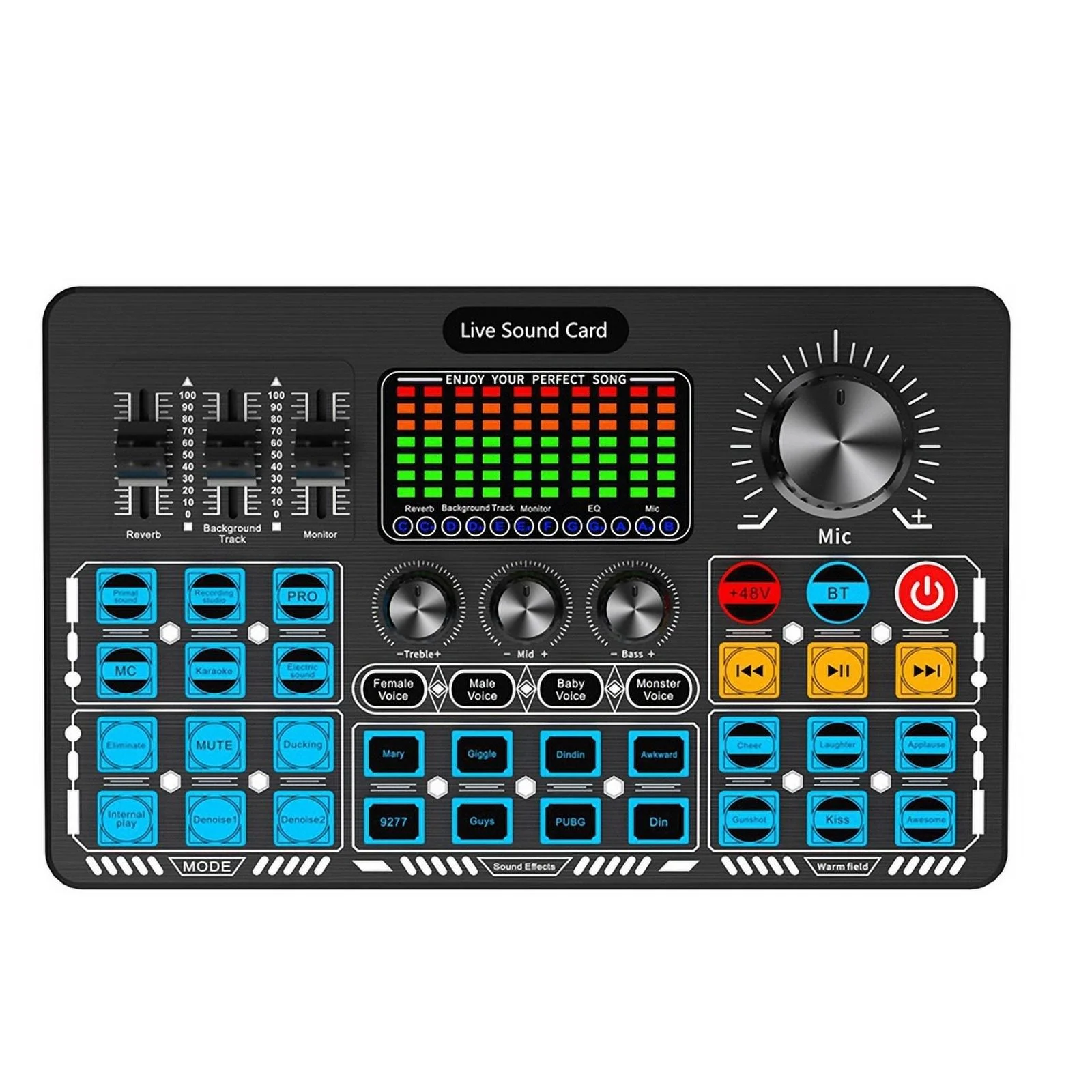 Live Sound Card Audio Integrated Set