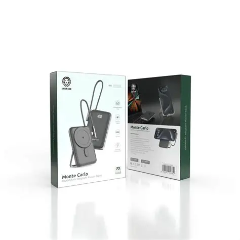Green Lion Monte Carlo 10000mAh Magsafe Power Bank  PD 20W