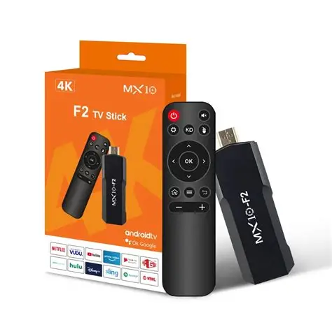 AndroidTV MX10 Stick 5G TV 4K