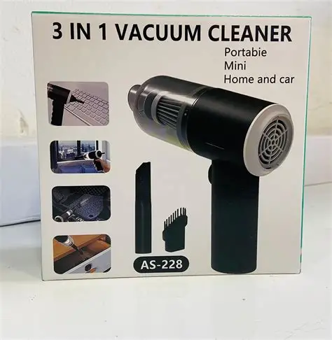 AS-228 3IN1 Vacuum Cleaner Portable Mini Home & Car