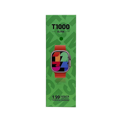 SMART WATCH T1000 Ultra2 2.08 Display Wireless Charging