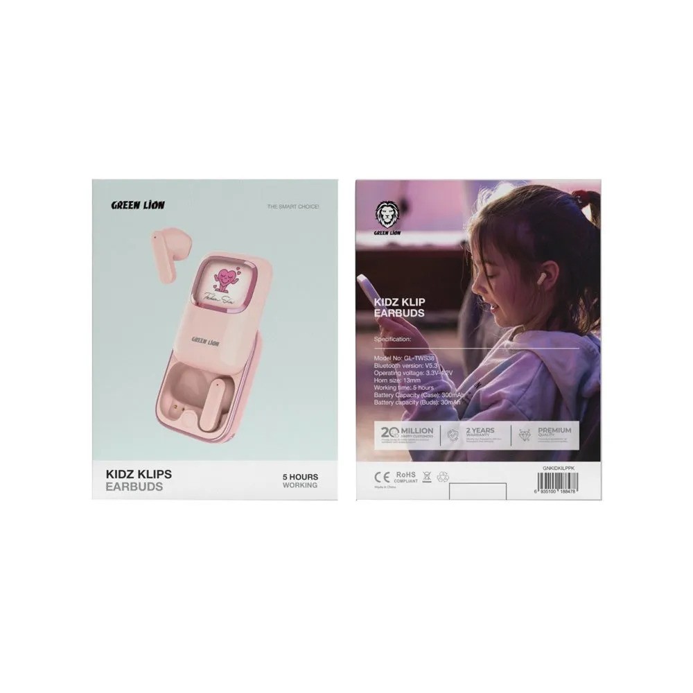 Green Lion Kidz Kilps Earbuds