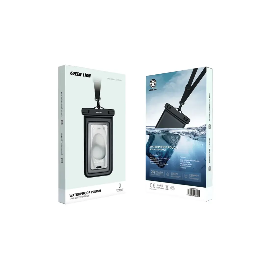 Green Lion WaterProof Pouch IPX8 WaterProof Tablet 12