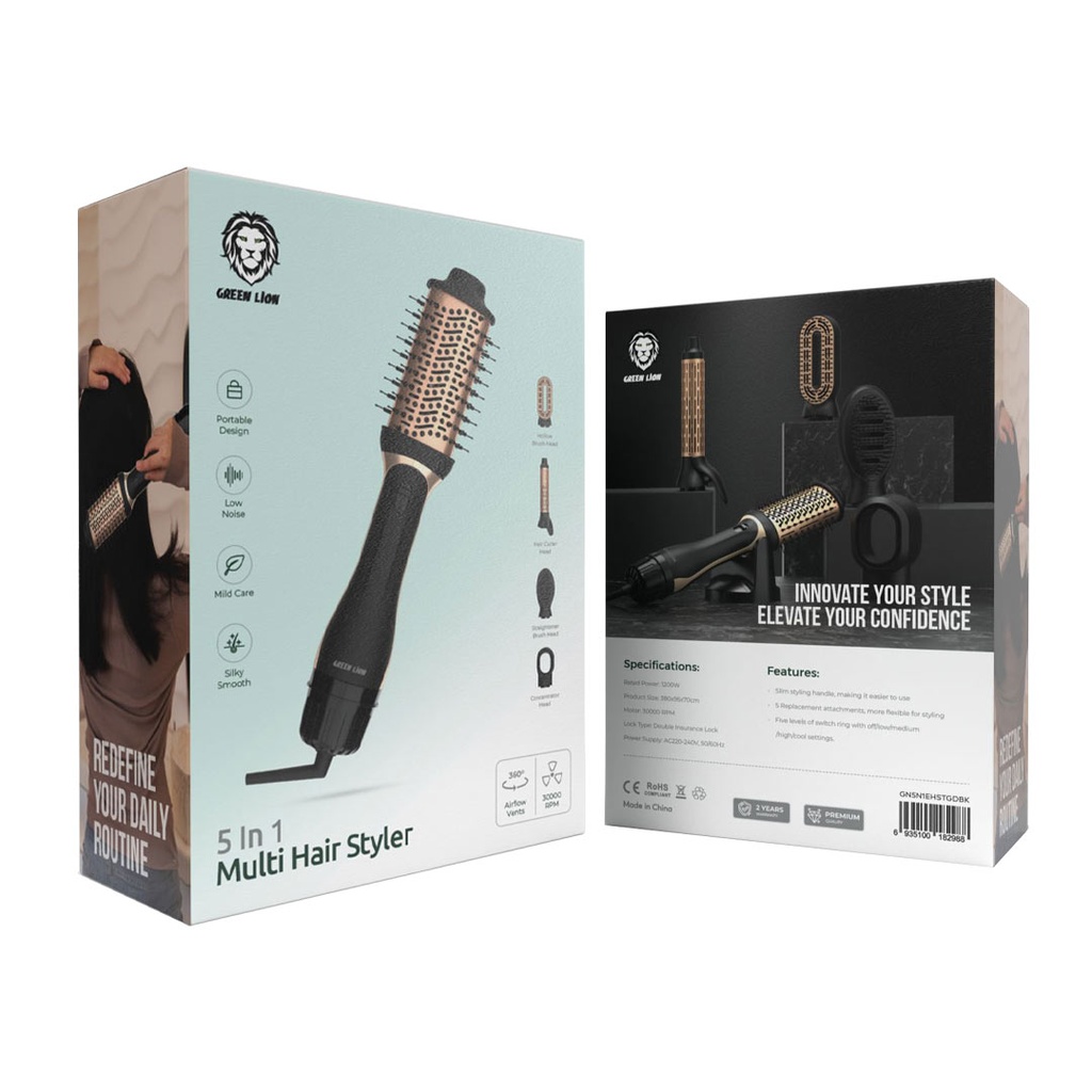 Green Lion 5 in 1 Multi Hair Styler