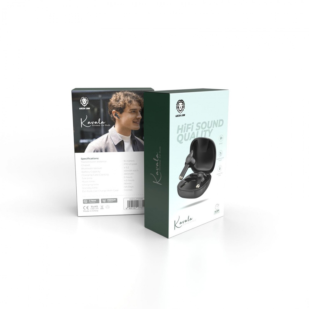Green Lion Kavala Wireless Earbuds