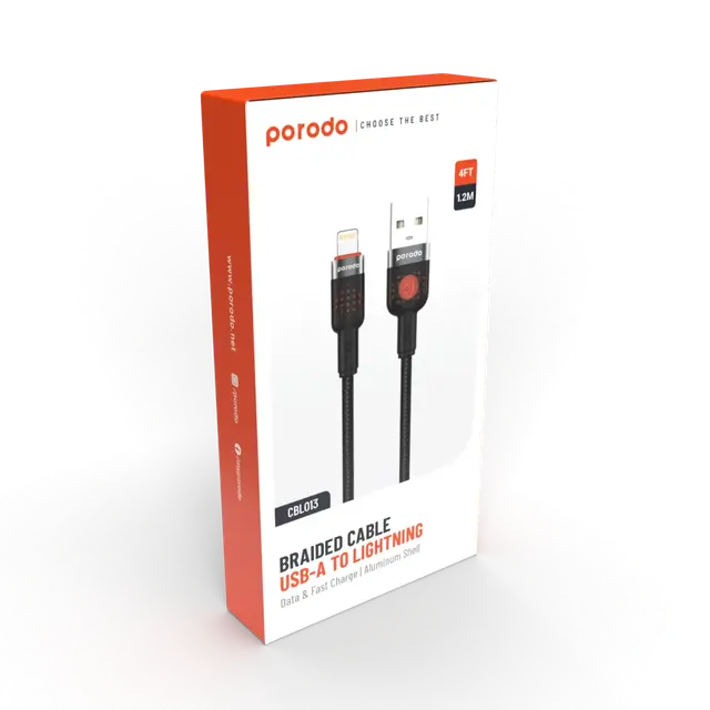 Porodo Cbl013 Usb-A to Lightning 1.2M