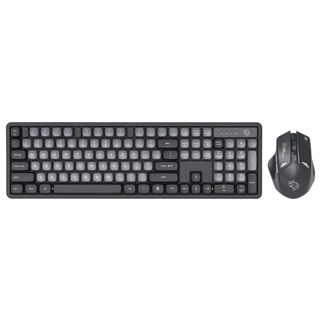 Porodo Gaming Design Wireless Keyboard Mouse Set PDX225 