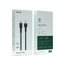 Green Lion USB-A to USB-C Silicon Cable