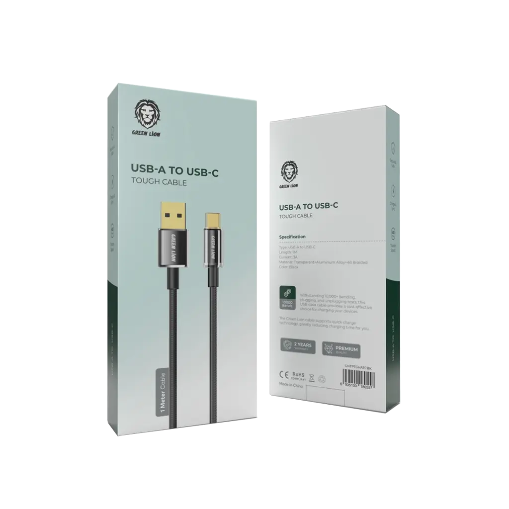 Green Lion USB-A to Usb-c Touch Cable