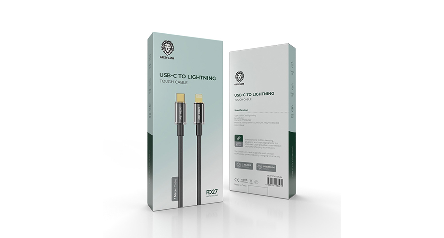 Green Lion USB-C to Lightning Touch Cable 1M