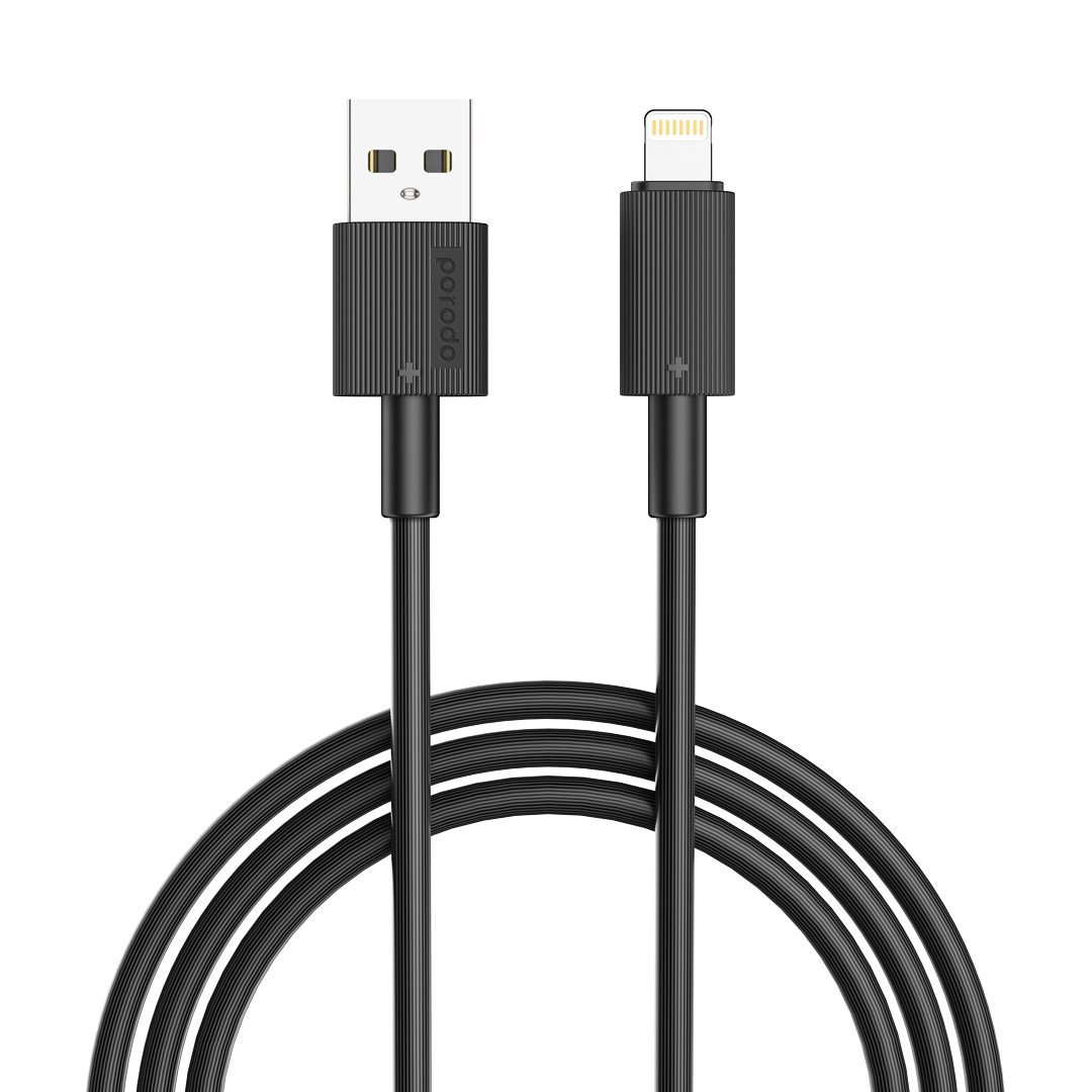 Porodo Cbl006 Usb-A to Lightning Durable Charging Cable 3M