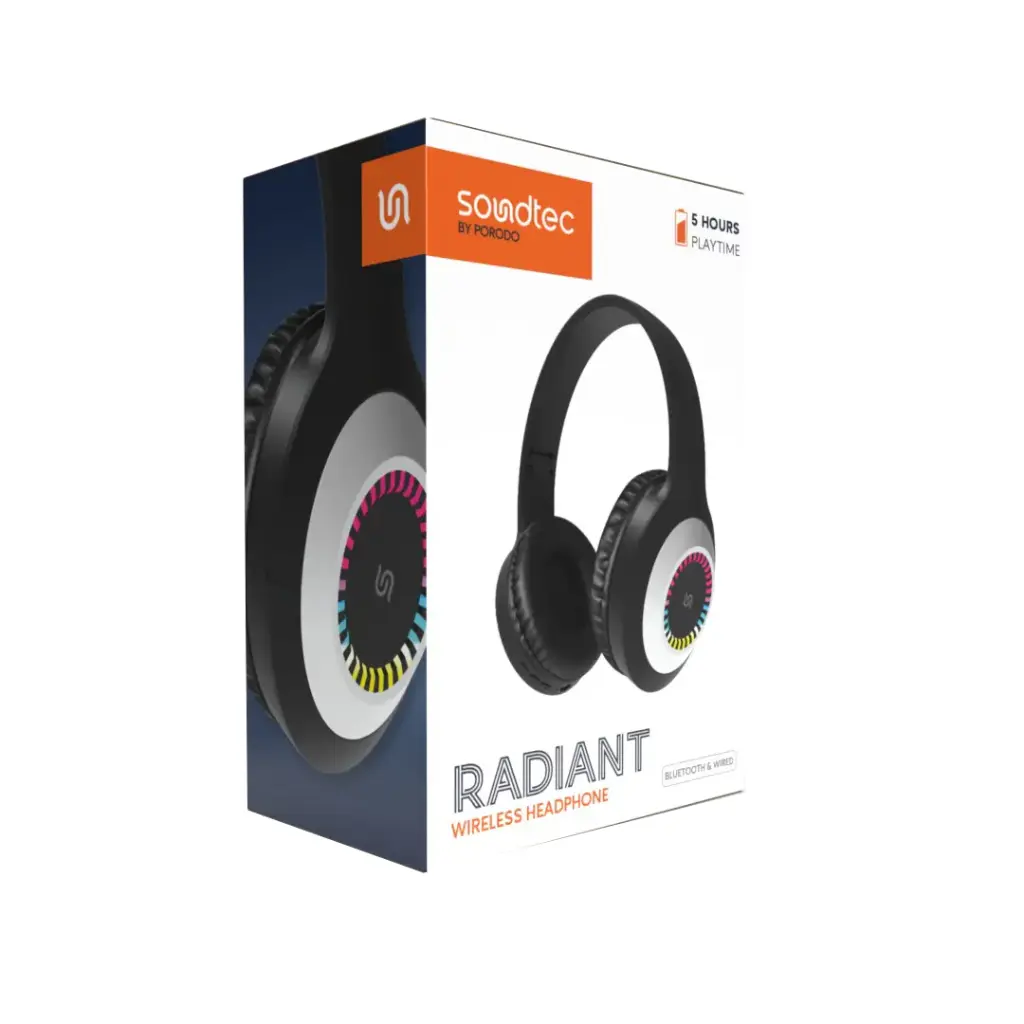 Porodo Soundtec Radiant Wireless Headphone