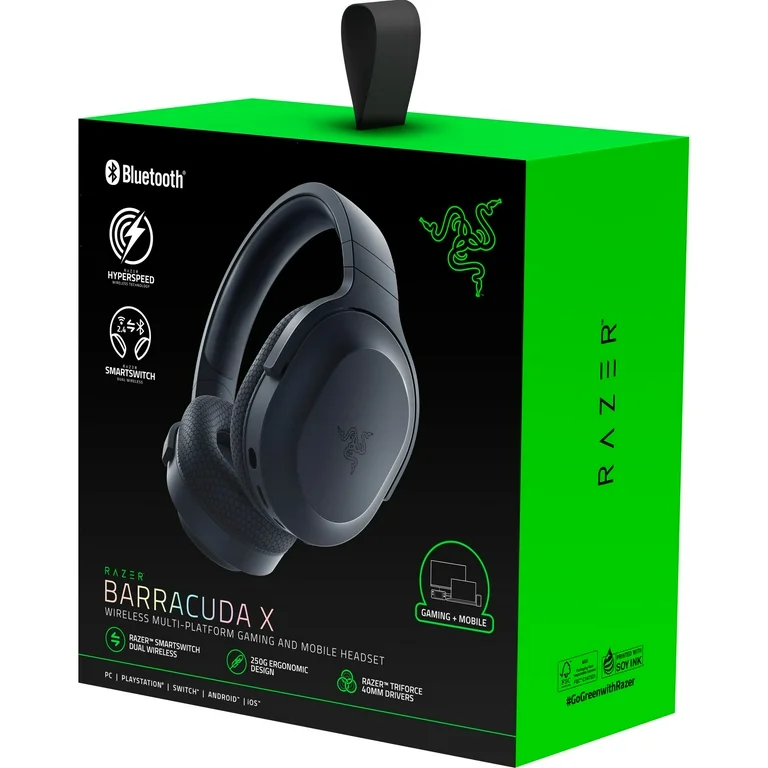 Razer Barracuda X Wireless Multi-Paltform Gaming & Mobile Headset