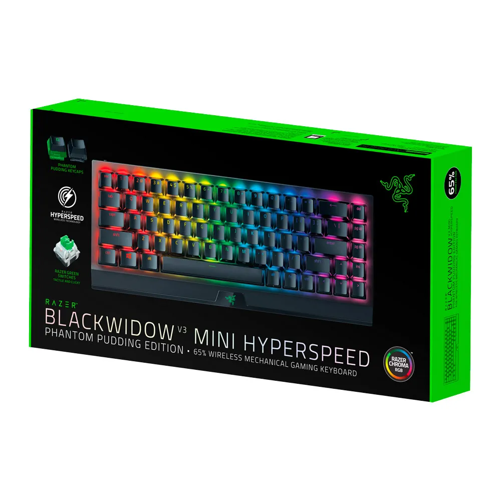 Razer Blackwidow V3 Mini HyperSpeed 65% Wireless Mechanical Gaming KeyBoard
