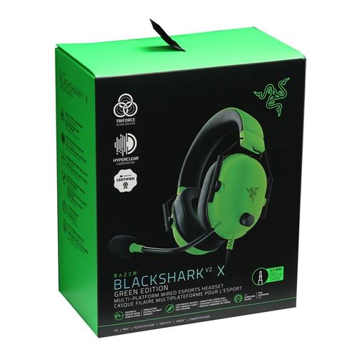 Razer Blackshark v2 X Green Edition Headset