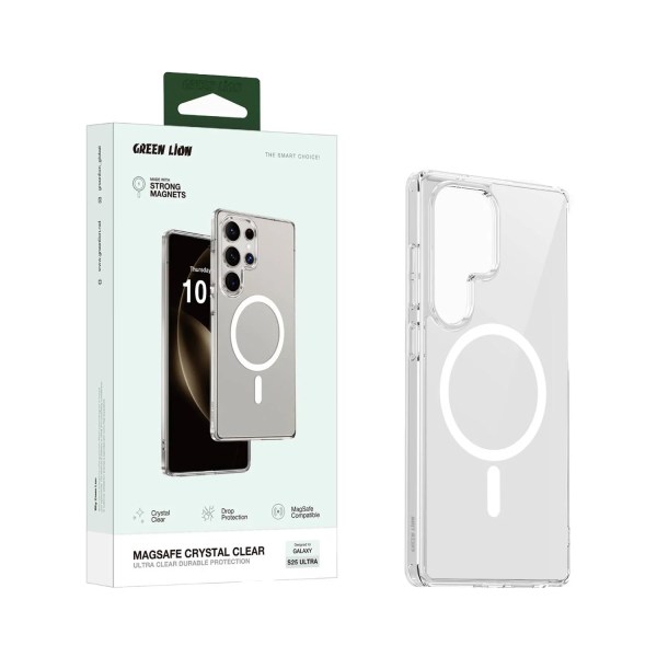 Green Lion Magsafe Crystal Clear S25 Ultra