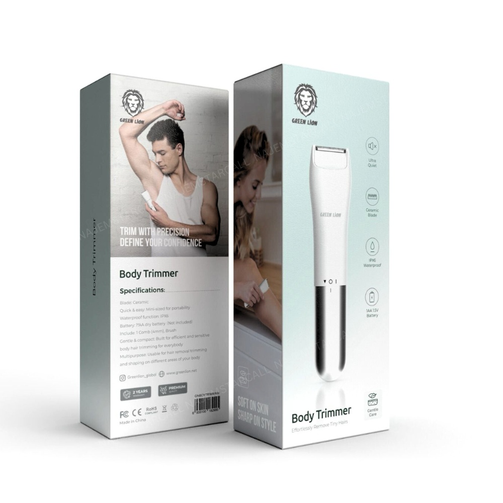 Green Lion Body Trimmer Effortlessly Remove Tiny Hairs