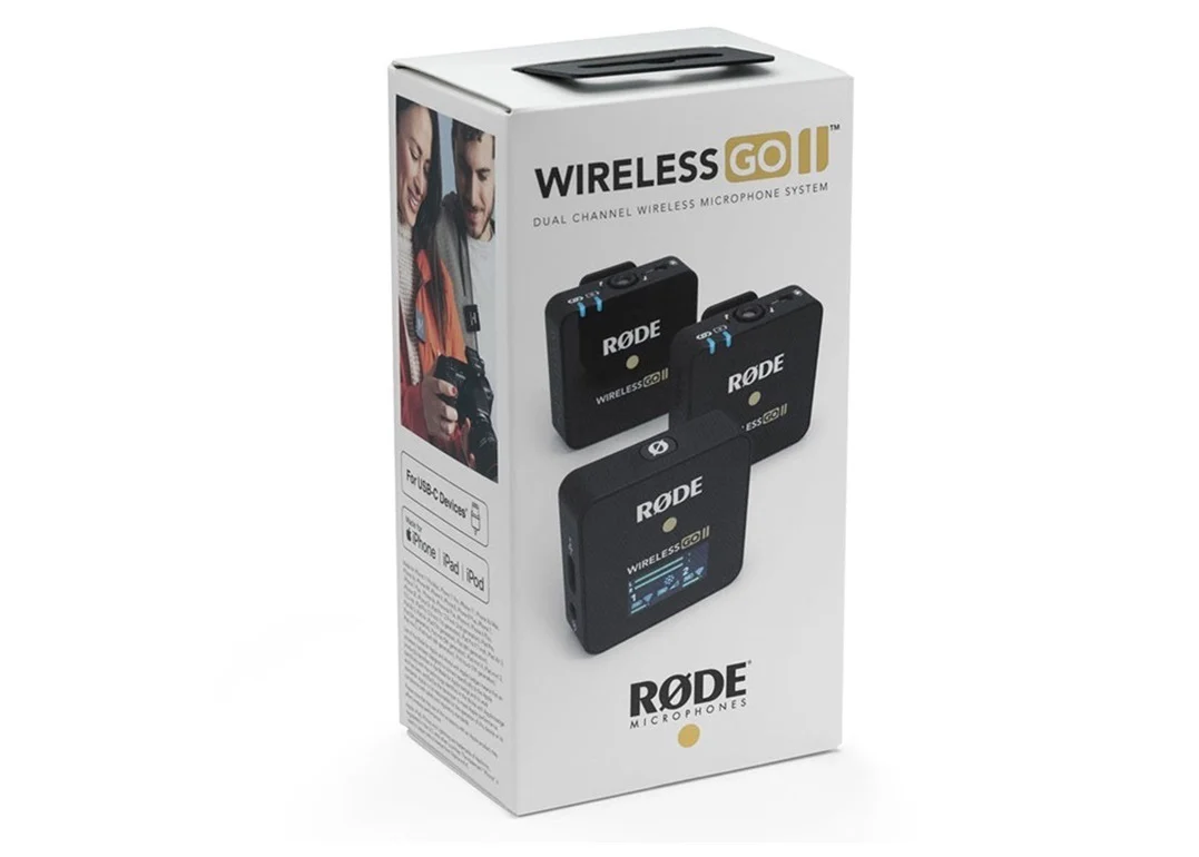 Rode Wireless Go II Dual Channel Wireless Microphone System