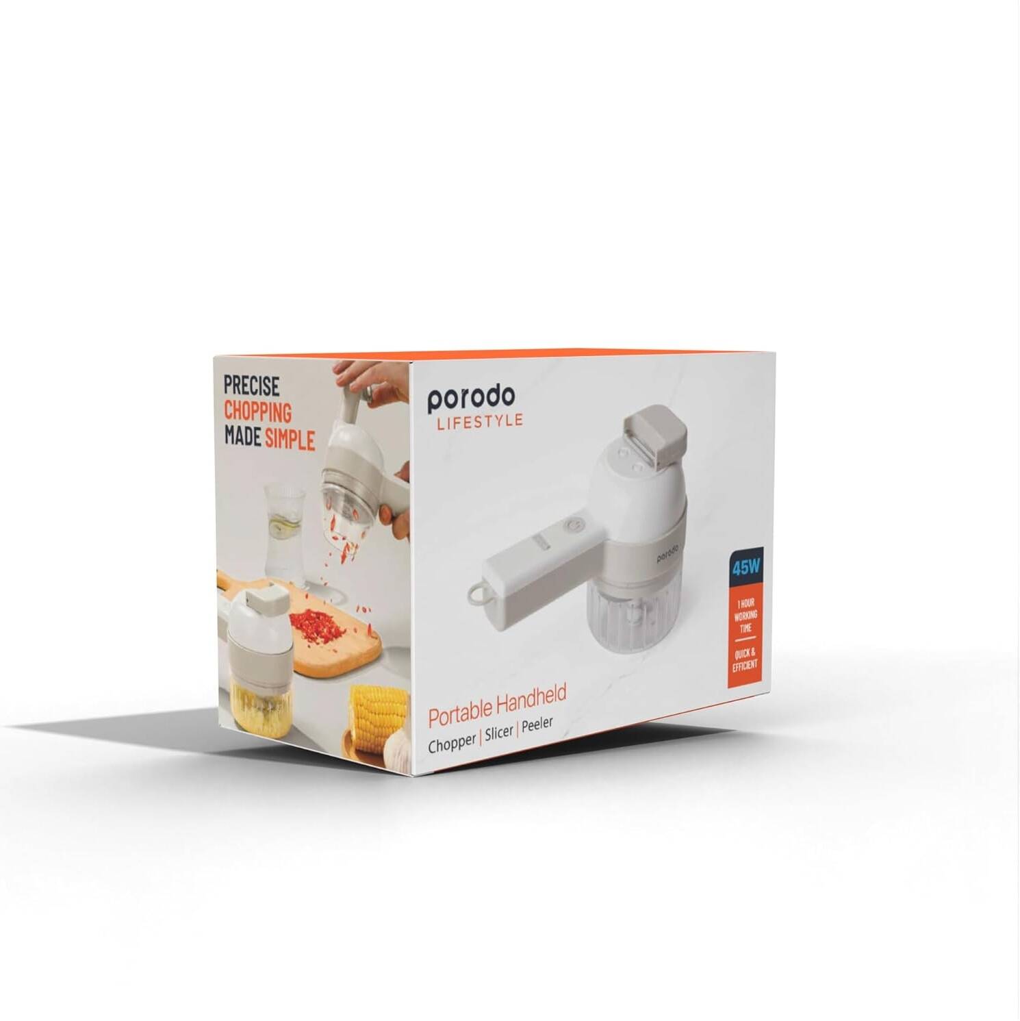 Porodo Lifestyle Portable Handheld (Chopper|slicer|peeler)